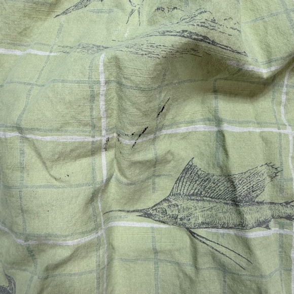 Columbia shirt mens 2XL River Lodge Fishing Shirt Sailfish Print‎ Button Up - Picture 7 of 9